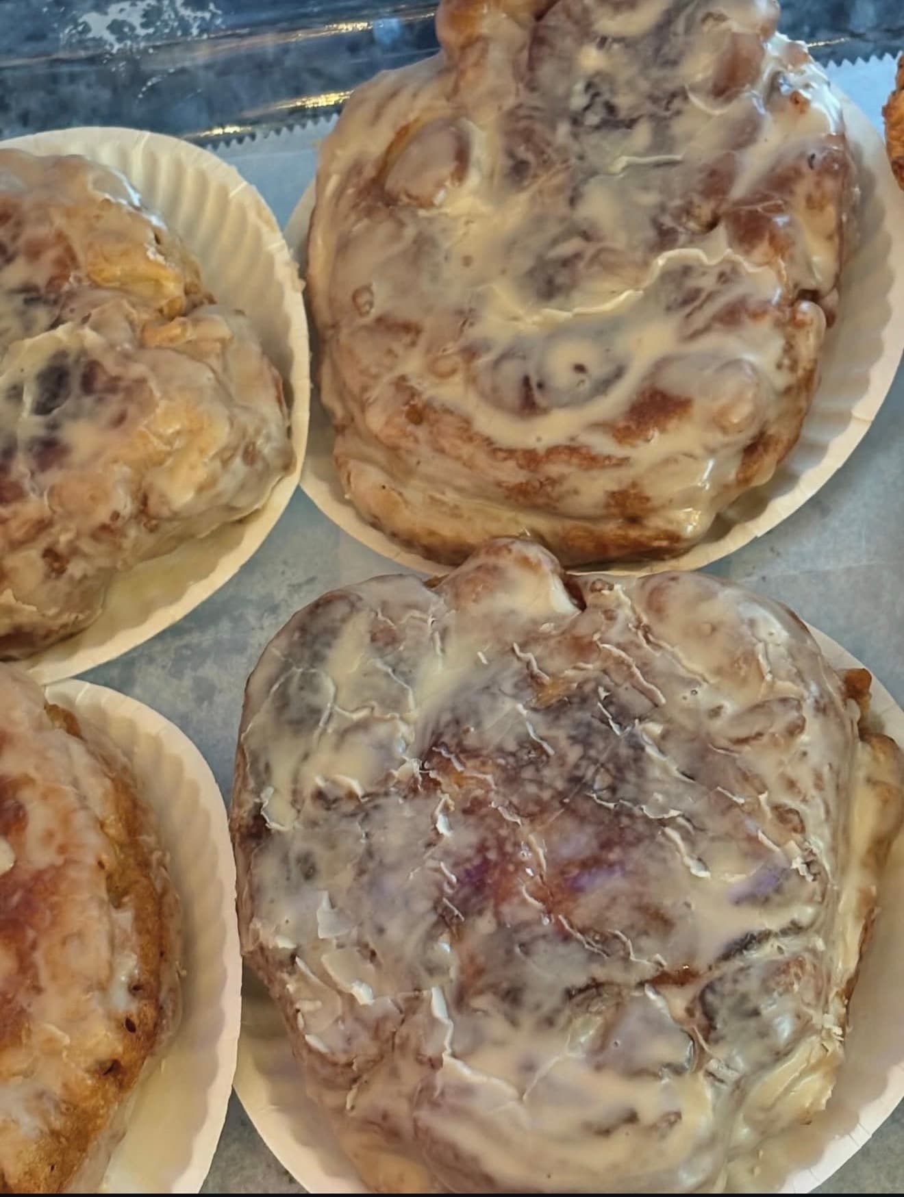 Fresh baked goods at Rooster's Café